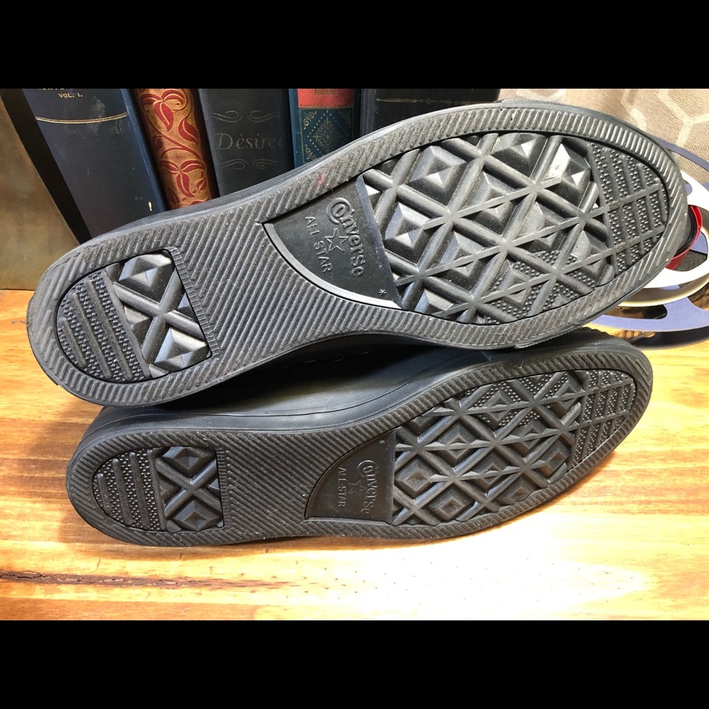 Monochrome Black Converse - Picture 7 of 7